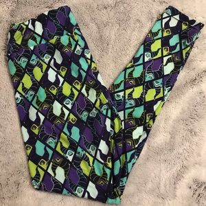 LuLaRoe OS Leggings - Disney Villians